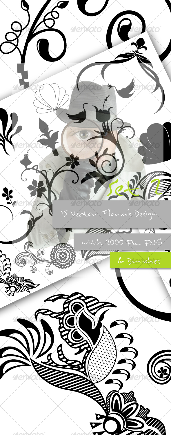 Flourish Vectors, Pictures and Brushes - Decorative Vectors