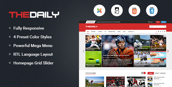 TheDaily - Responsive - ThemeForest 10145877