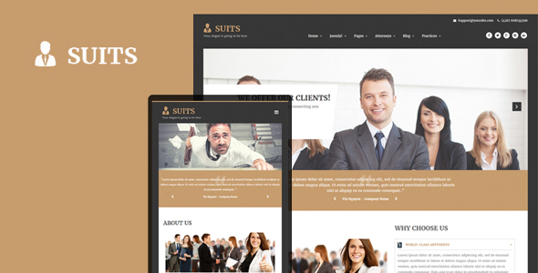 Suits - Responsive - ThemeForest 23180503
