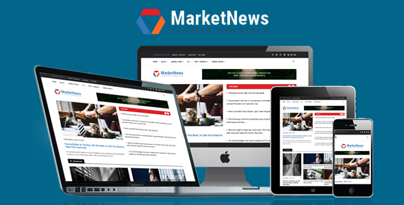 MarketNews – Responsive Financial & Business News Joomla Template