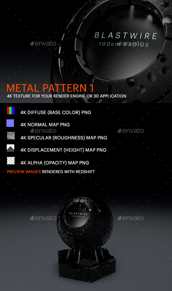 Metal Pattern 1 - 3Docean 25396441