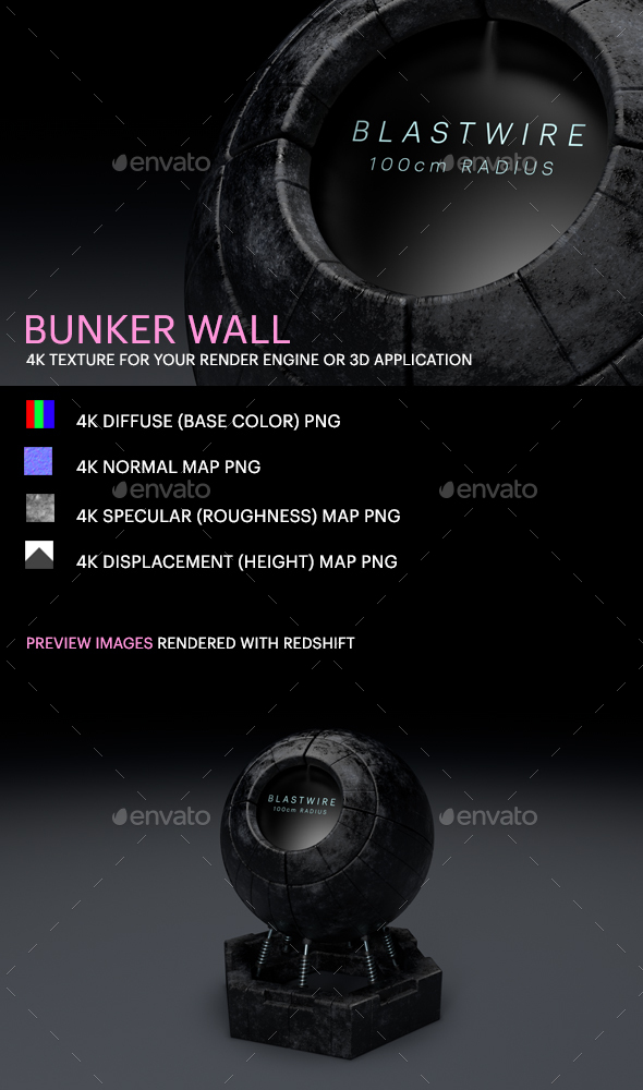 Bunker Wall - 3Docean 25397312