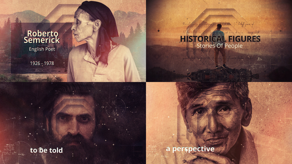 Historical Figures - VideoHive 25397512