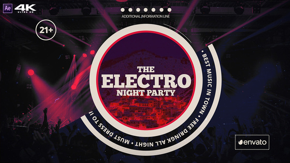 Electro Music Fest - VideoHive 8238334