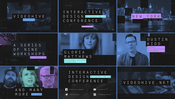 Interactive Design Conference - VideoHive 25399411