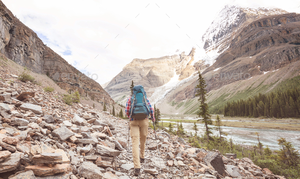 Hike in Canada - Stock Photo - Images