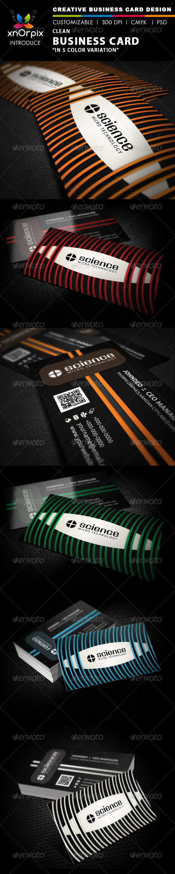 Clean Business Card