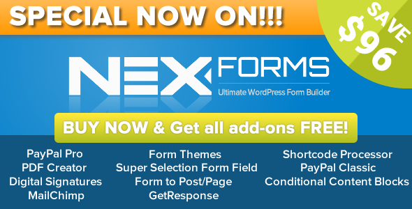 NEX-Forms - The Ultimate WordPress Form Builder