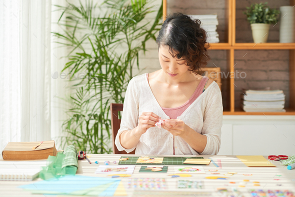 Creation of Handmade Gifts - Stock Photo - Images