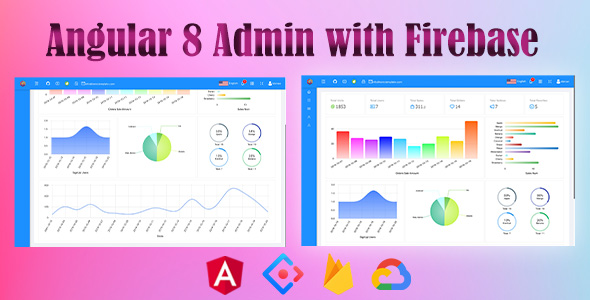 Bule| Angular 8 Admin Backend /with Firebase/Material Design