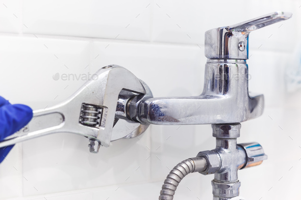 Plumbing service bannerPlumbing service bannershand drawn shower,  bathroom sink, toilet, sanitary wrench and tap for - CanStock