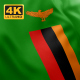 Zambia Flag - 4K - VideoHive Item for Sale