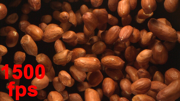 Peanuts Nuts Flying In The Air alt