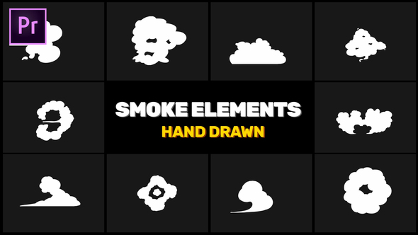 Smoke Elements // Mogrt