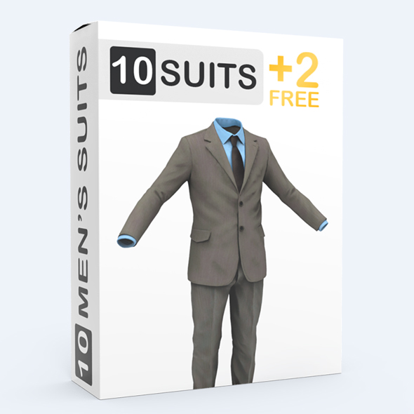 Suit Man - 3Docean 25433890