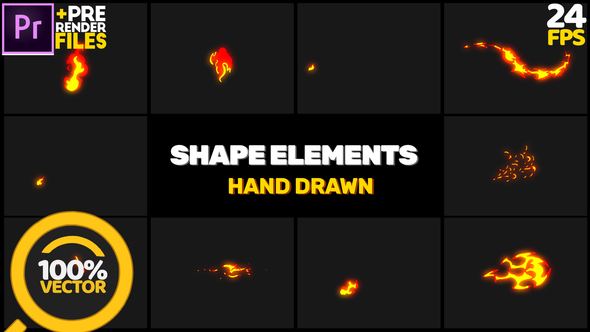 Fire Elements // MOGRT