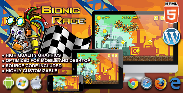 Bionic Race - CodeCanyon 18042591