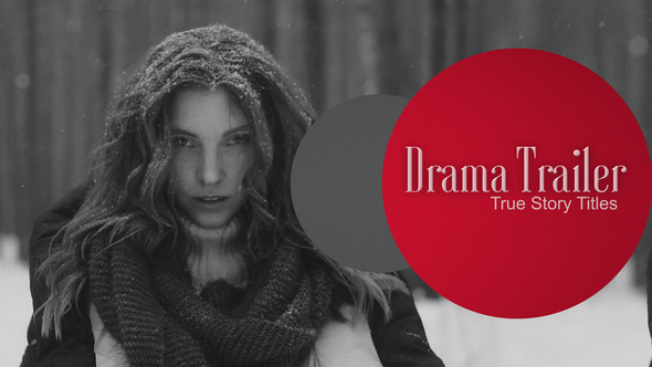Drama Trailer True - VideoHive 8430934