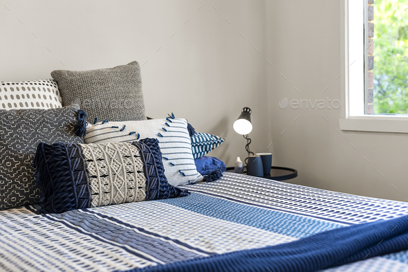 Bed spread - Stock Photo - Images