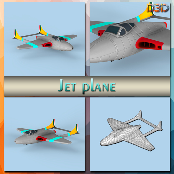 Jet plane - 3Docean 25442682