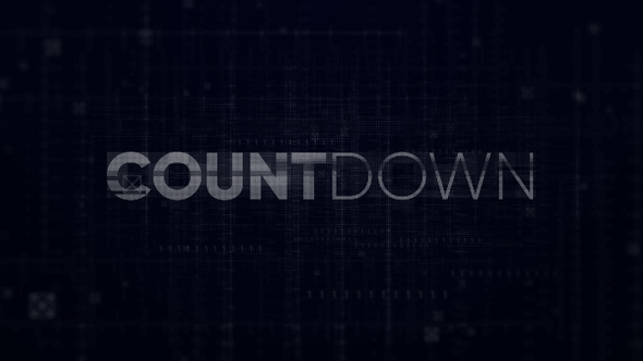 Countdown - Digital Opener | Premiere Pro | Mogrt