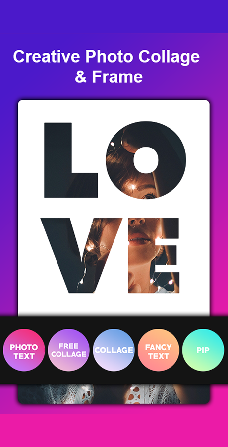 picture collage maker with text