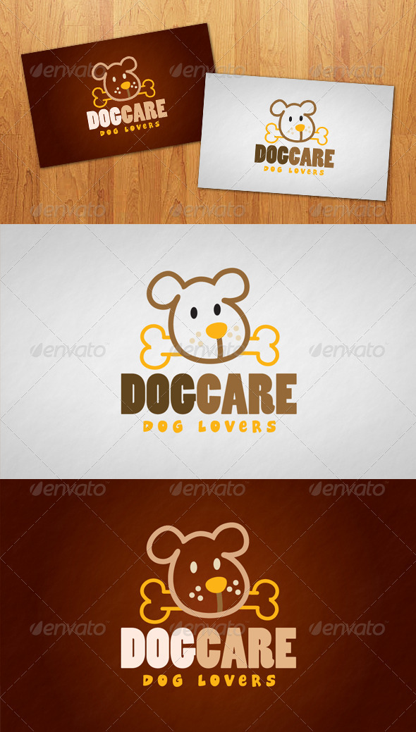 Dog Care Logo - Animals Logo Templates