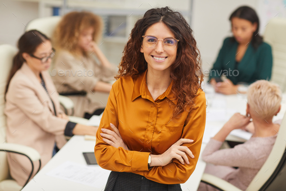 Successful Young Adult Businesswoman Portrait - Stock Photo - Images