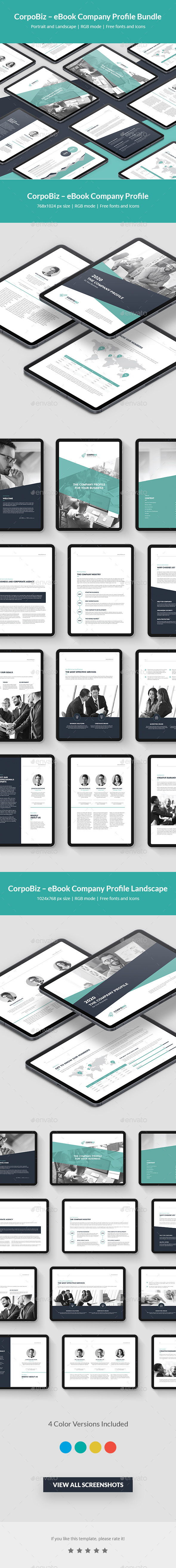 CorpoBiz – Business and Corporate eBook Company Profile Bundle 2 in 1