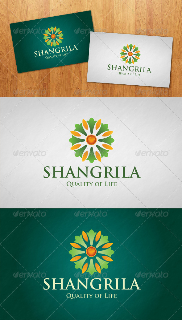 Shangrila Logo - Vector Abstract