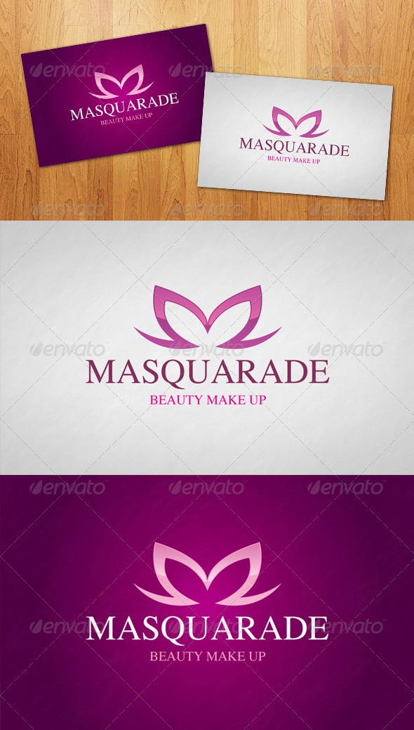 Masquerade Logo - Letters Logo Templates