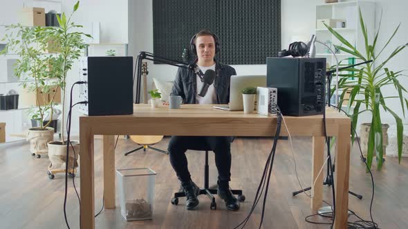 The Streamer Hosts a Podcast and Answers Questions While Working alt