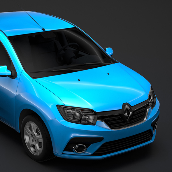 Renault Logan 2018 - 3Docean 25455700