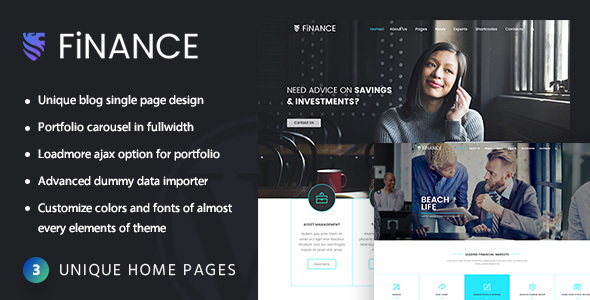 Finance Consultant - Consulting WordPress Theme by designthemes |  ThemeForest