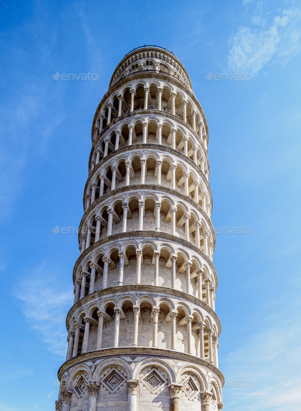 Pisa Tower in Tuscany, Italy - Stock Photo - Images