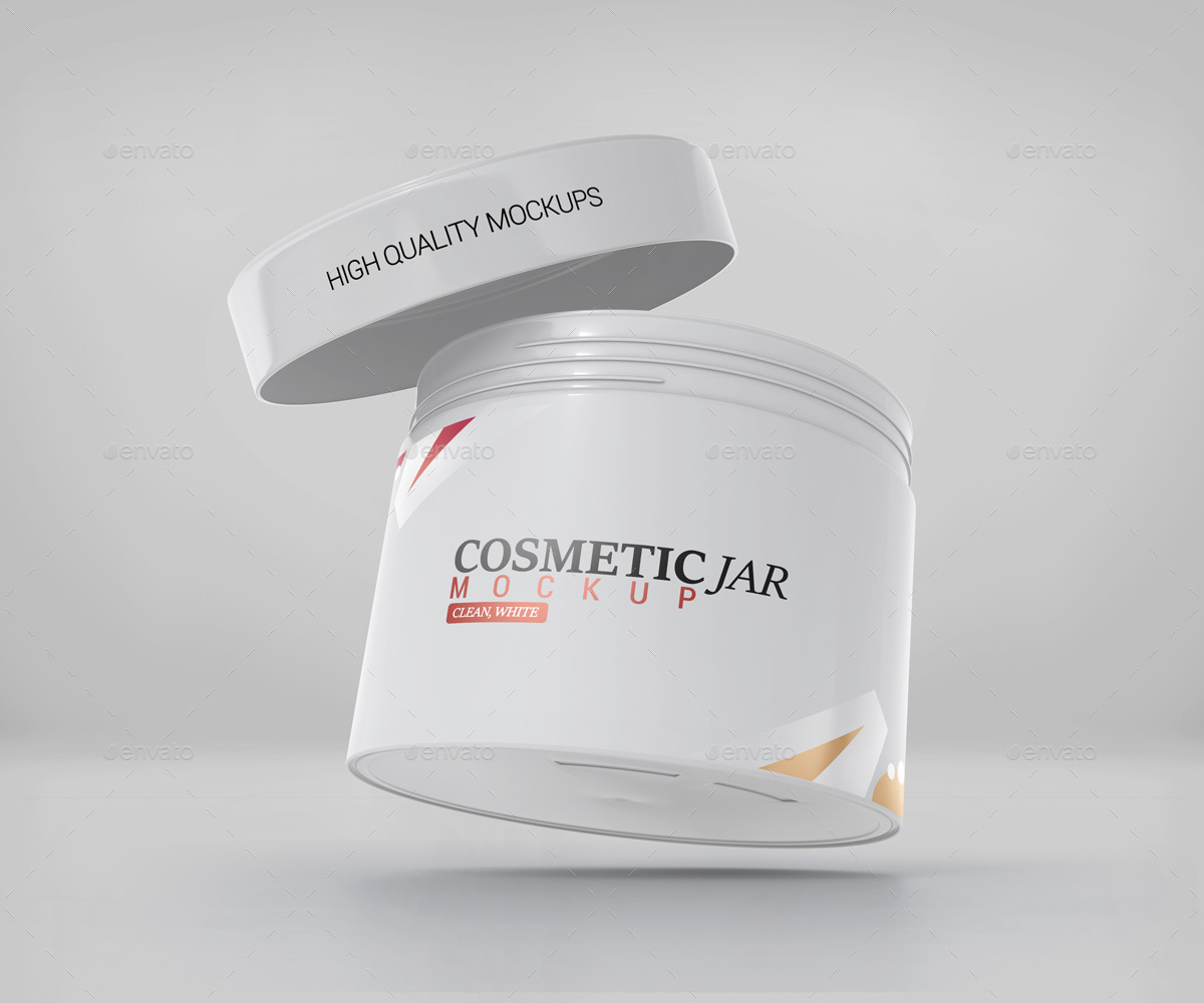 Download Cosmetic Jar Mockup By Pixelica21 Graphicriver