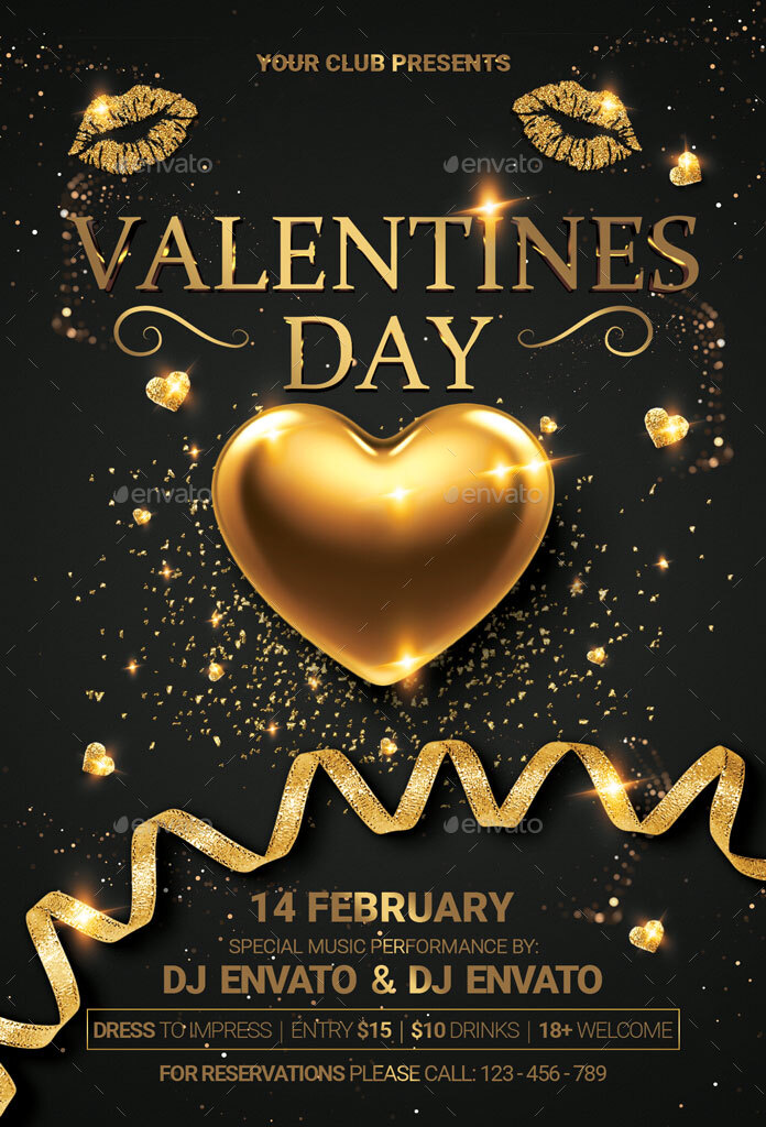 Valentine, Print Templates | GraphicRiver