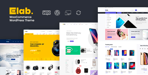eLab - Multi Vendor Marketplace WordPress Theme