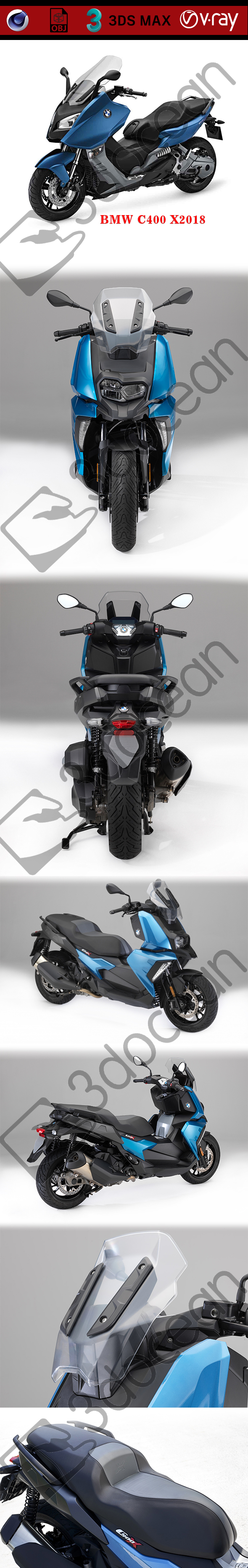 BMW C 400 - 3Docean 25500123