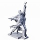 Worker and Kolkhoz Woman USSR Sculpture Low Poly