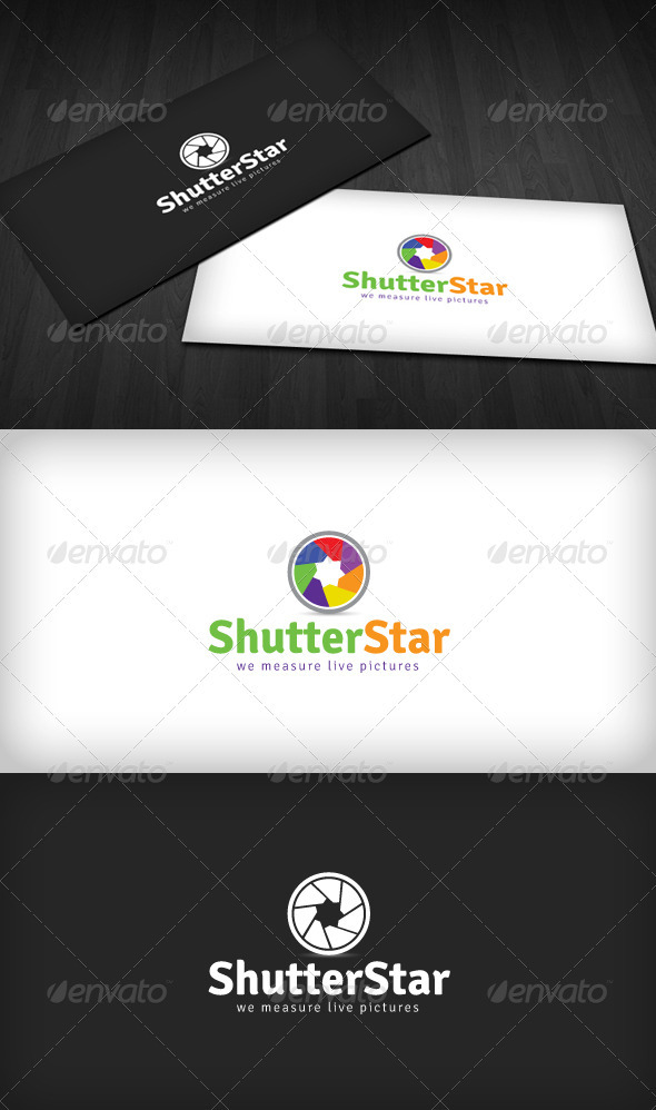 Shutter Star Logo - Objects Logo Templates