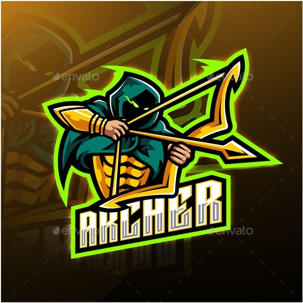 Archer Esport Mascot, Vectors | GraphicRiver