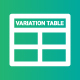 Product Variation Table of WooCommerce