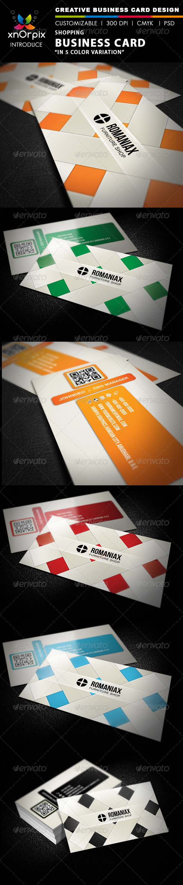Shopping Business Card