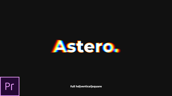 Astero - Dynamic Typo Opener