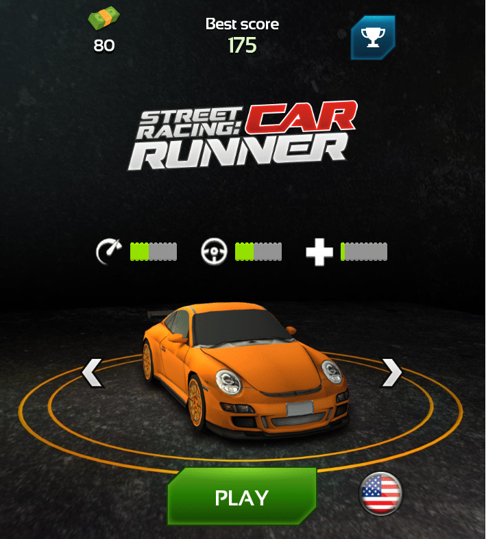 Street Racing Car Runner Html5 Game by EfsoTheme CodeCanyon