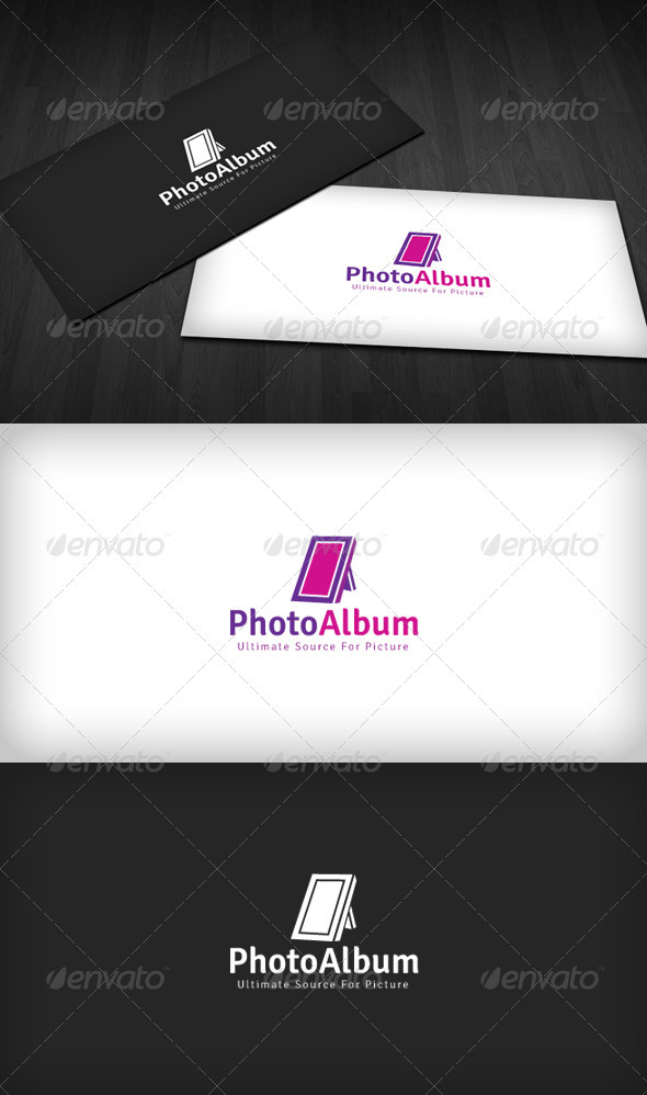 Photo Album Logo - Objects Logo Templates