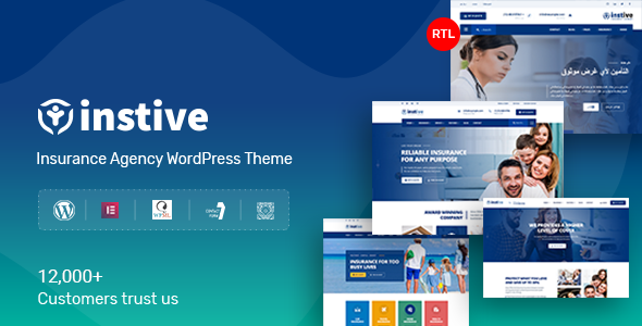 Instive – Insurance WordPress Theme