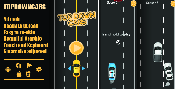 TopDown Cars html