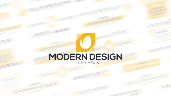 Modern Titles - VideoHive 15599486